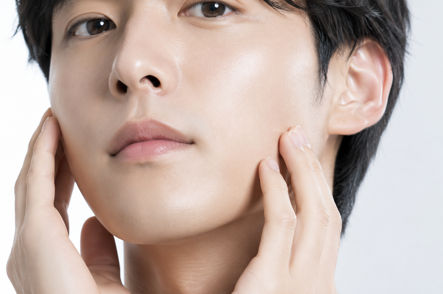 男性モデルの写真